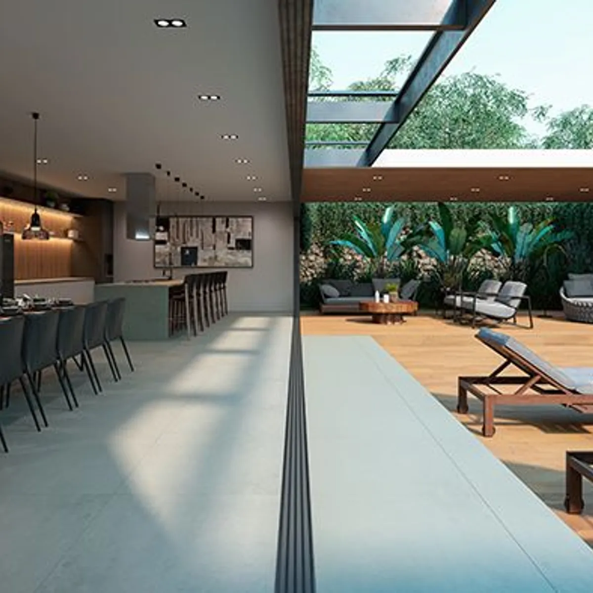 Porcelanato Cemento Grigio Cinza Acetinado Retificado Interno 90x90cm Caixa 2,4m² Biancogres, marca Biancogres - Foto 2