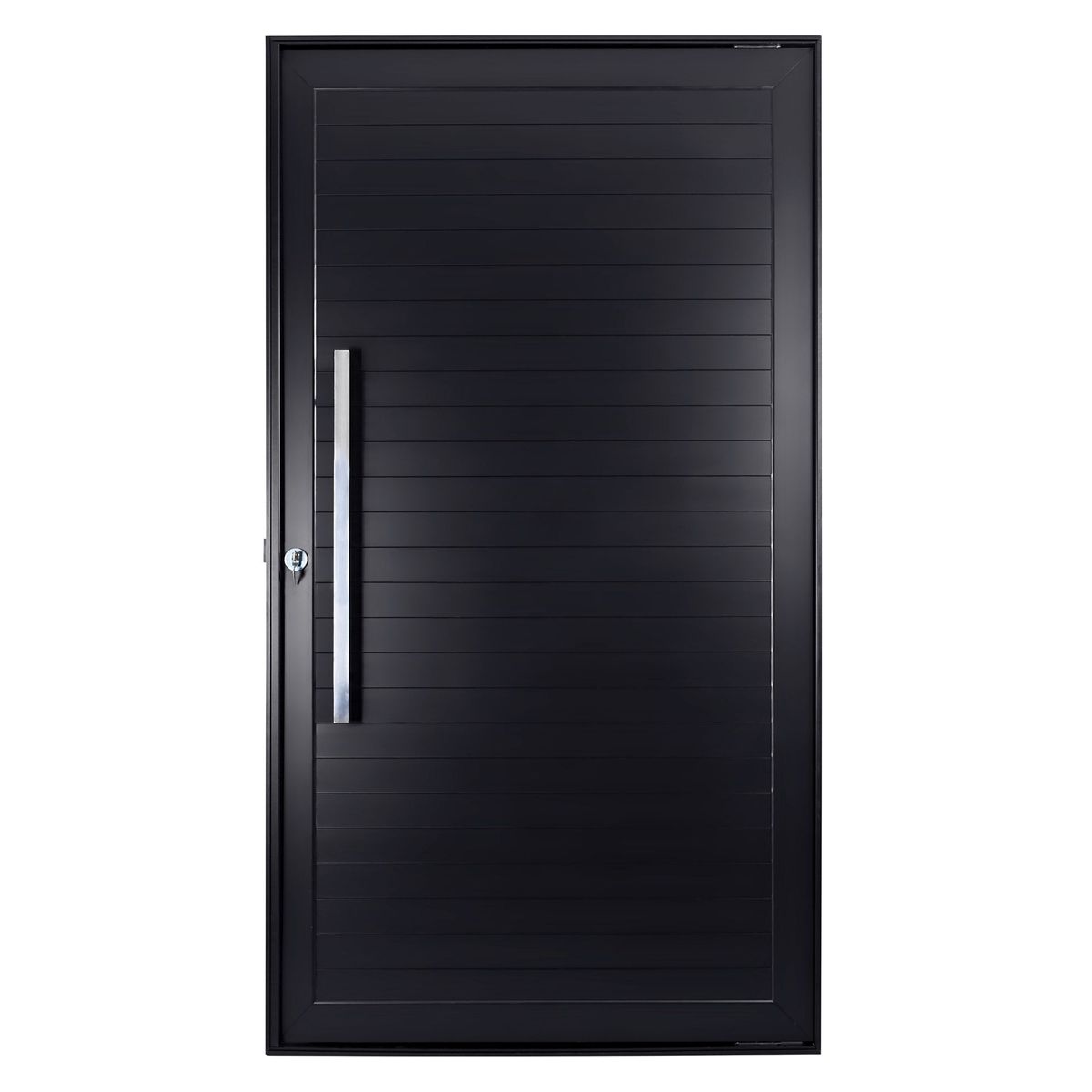 Porta Pivotante Alumínio Preto Esquerda 220x100x8,6cm Topsul, marca Esquadrisul - Foto Principal