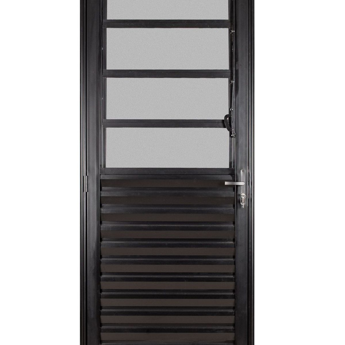 Porta Basculante Alumínio Preto Esquerda 210x80x6cm Fortsul, marca Esquadrisul - Foto Principal