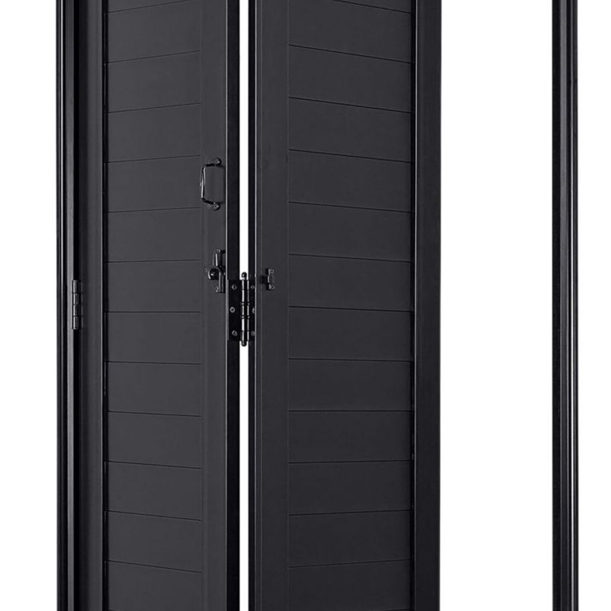 Porta Camarão Alumínio Preto Direita 210x70x6cm Fortsul, marca Esquadrisul - Foto Principal