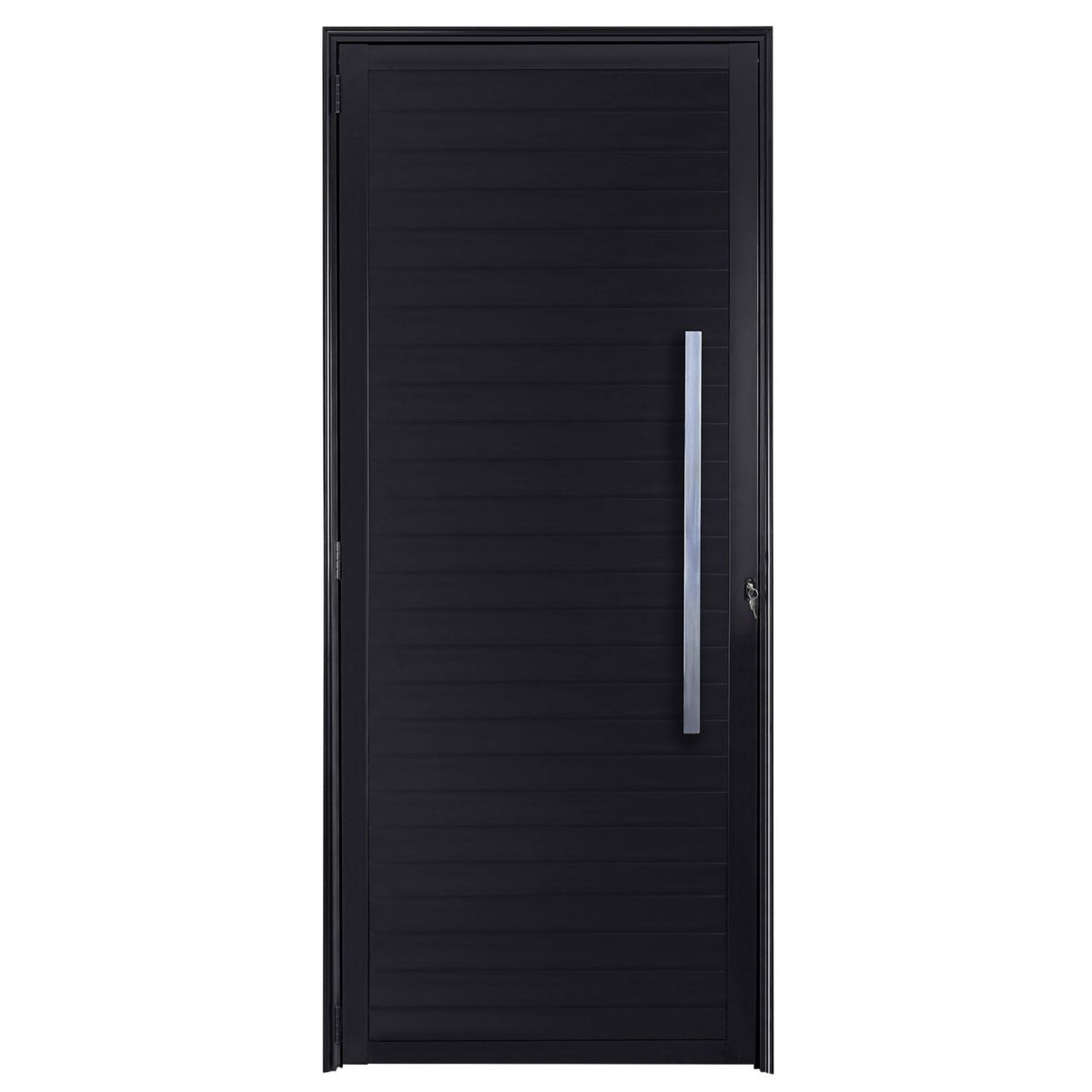 Porta Lambri Puxador Alumínio Preto Esquerda 210x80x6cm Fortsul, marca Esquadrisul - Foto Principal