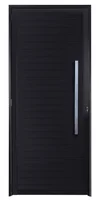 Porta Lambri Puxador Alumínio Preto Direita 210x90x6cm Fortsul