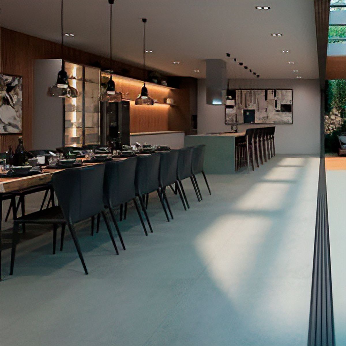 Piso Porcelanato Rústico Retificado Cinza Externo 90x90cm Cemento Grigio EXT Biancogres Caixa 2,4m², marca Biancogres - Foto Principal
