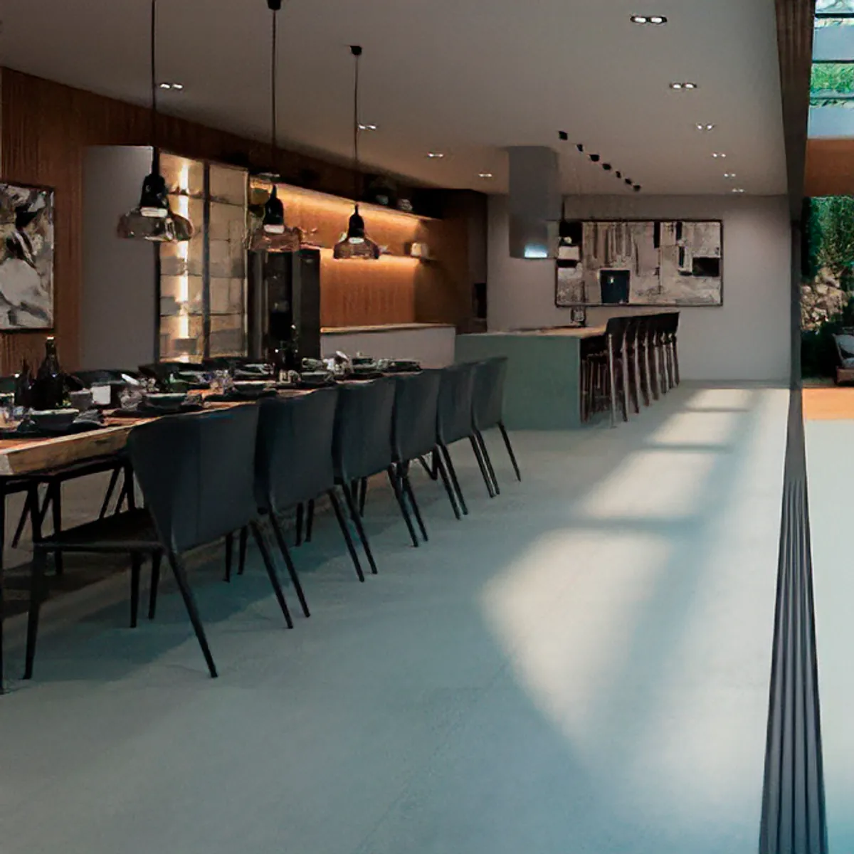 Piso Porcelanato Rústico Retificado Cinza Externo 90x90cm Cemento Grigio EXT Biancogres Caixa 2,4m², marca Biancogres - Foto Principal