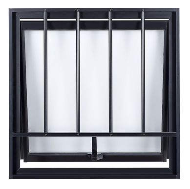 Janela Maxim-Ar Alumnio Preto 60x80x8cm Topsul
