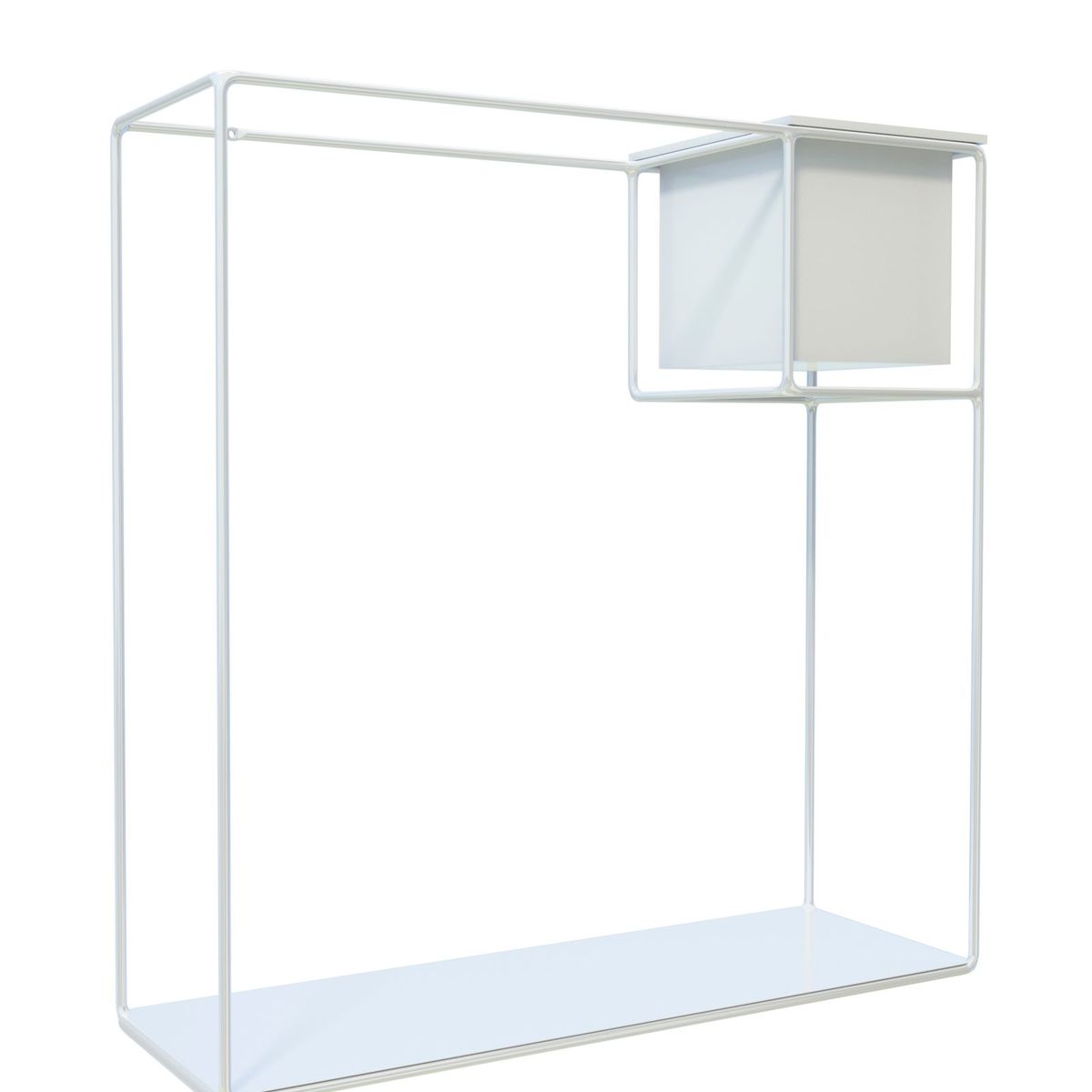 Nicho Line C/Cachepot 38X38X12 Branco, marca Zamar - Foto Principal