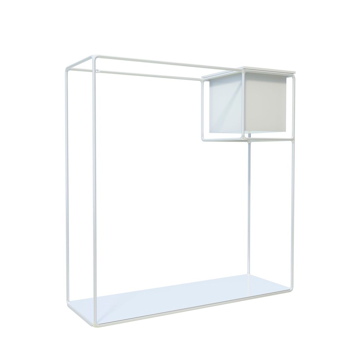 Nicho Line C/Cachepot 38X38X12 Branco, marca Zamar - Foto Principal