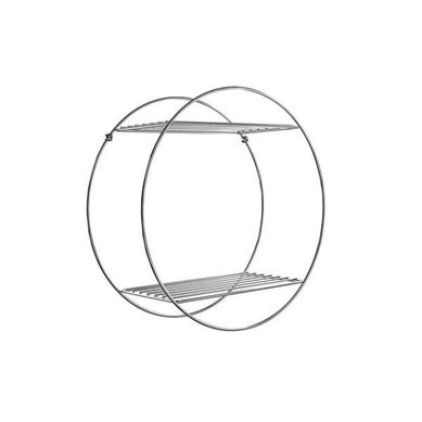 Nicho Line Redondo 30X12 Cromado
