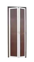 Porta Camarão Alumínio Mix Corten 2 Folhas Esquerda 210x60x4,6cm L.25