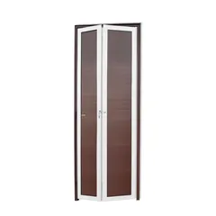 Porta Camarão Alumínio Mix Corten 2 Folhas Direita 210x80x4,6cm L.25