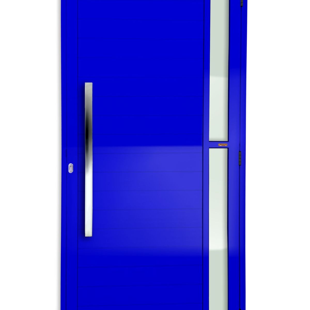 Porta Lambri e Visor Alumínio Azul Esquerda 210x90x4,6cm Visione, marca Brimak - Foto Principal