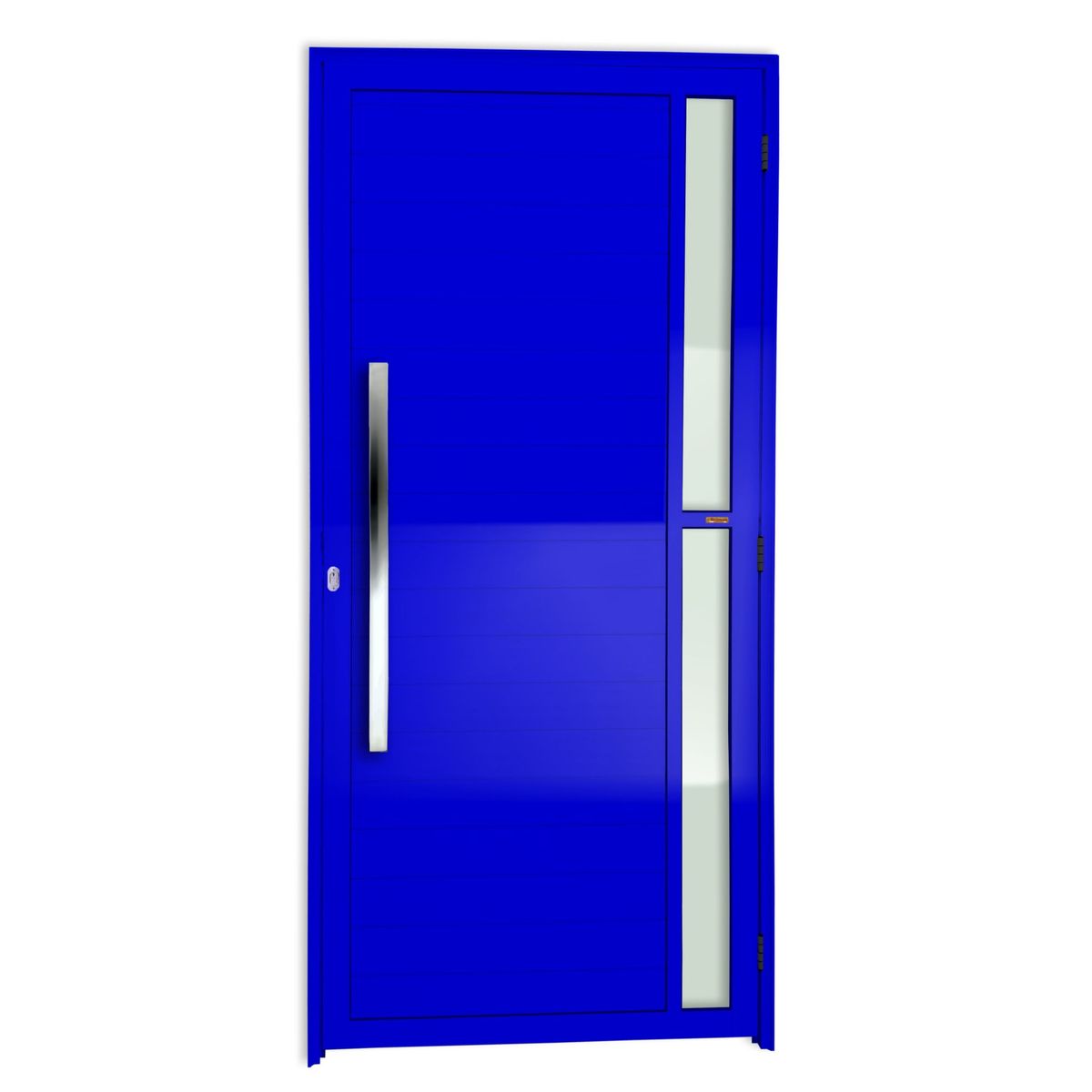 Porta Lambri e Visor Alumínio Azul Esquerda 210x90x4,6cm Visione, marca Brimak - Foto Principal