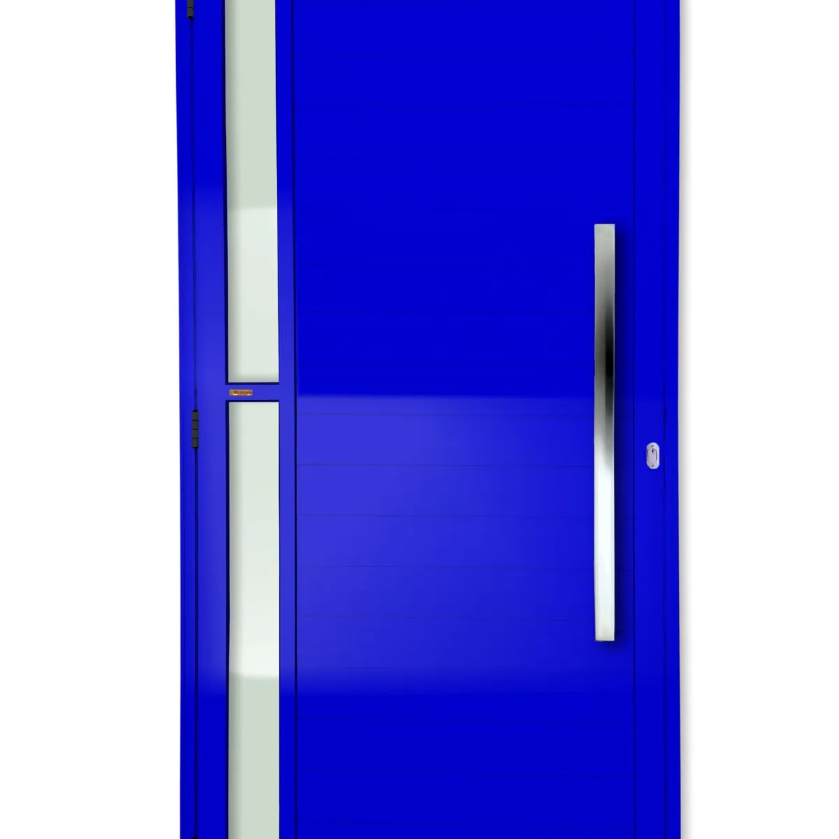Porta Lambri e Visor Alumínio Azul Direita 210x100x4,6cm Visione, marca Brimak - Foto Principal