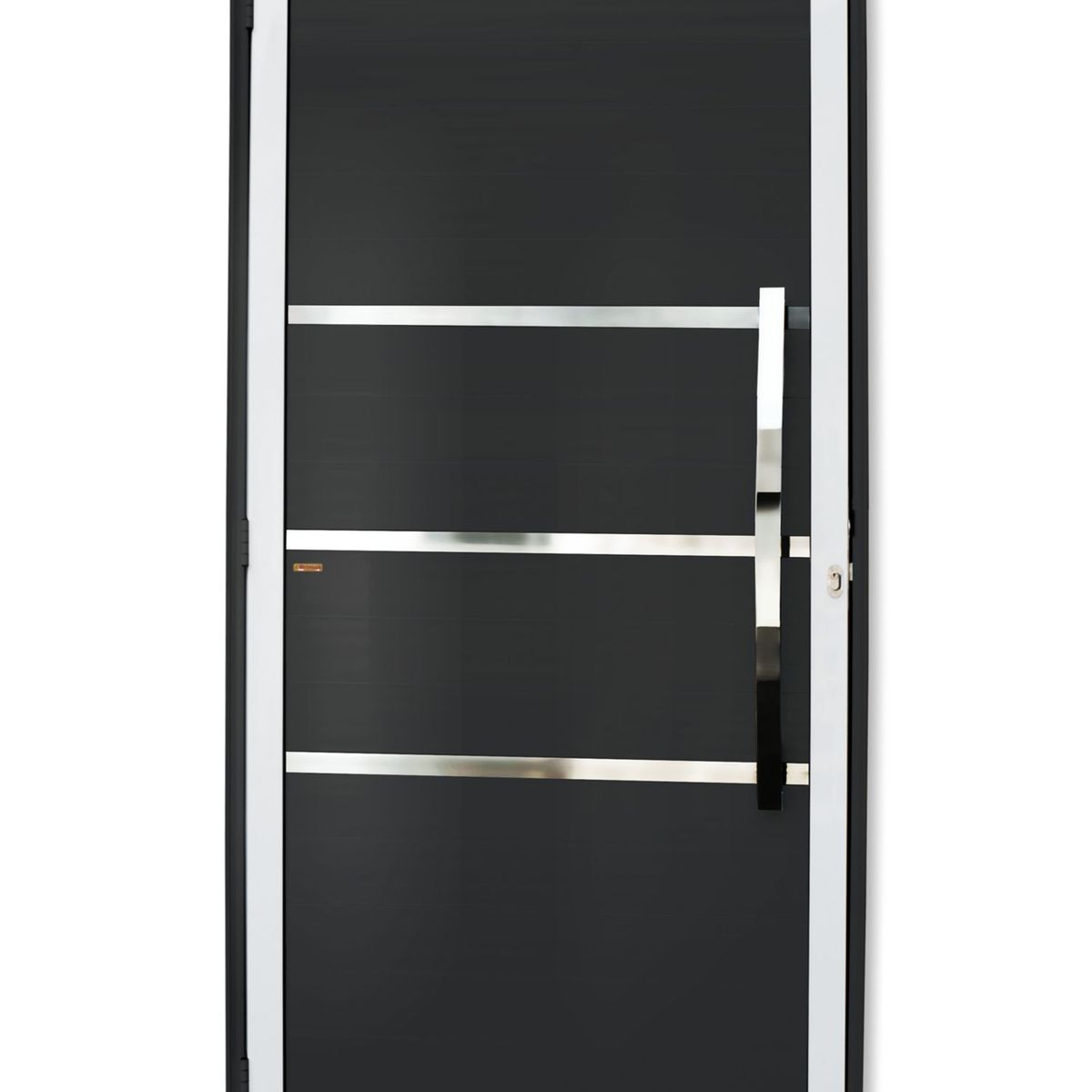 Porta Lambri e Friso Alumínio Mix Preto Direita 210x90x4,6cm Evolution, marca Brimak - Foto Principal