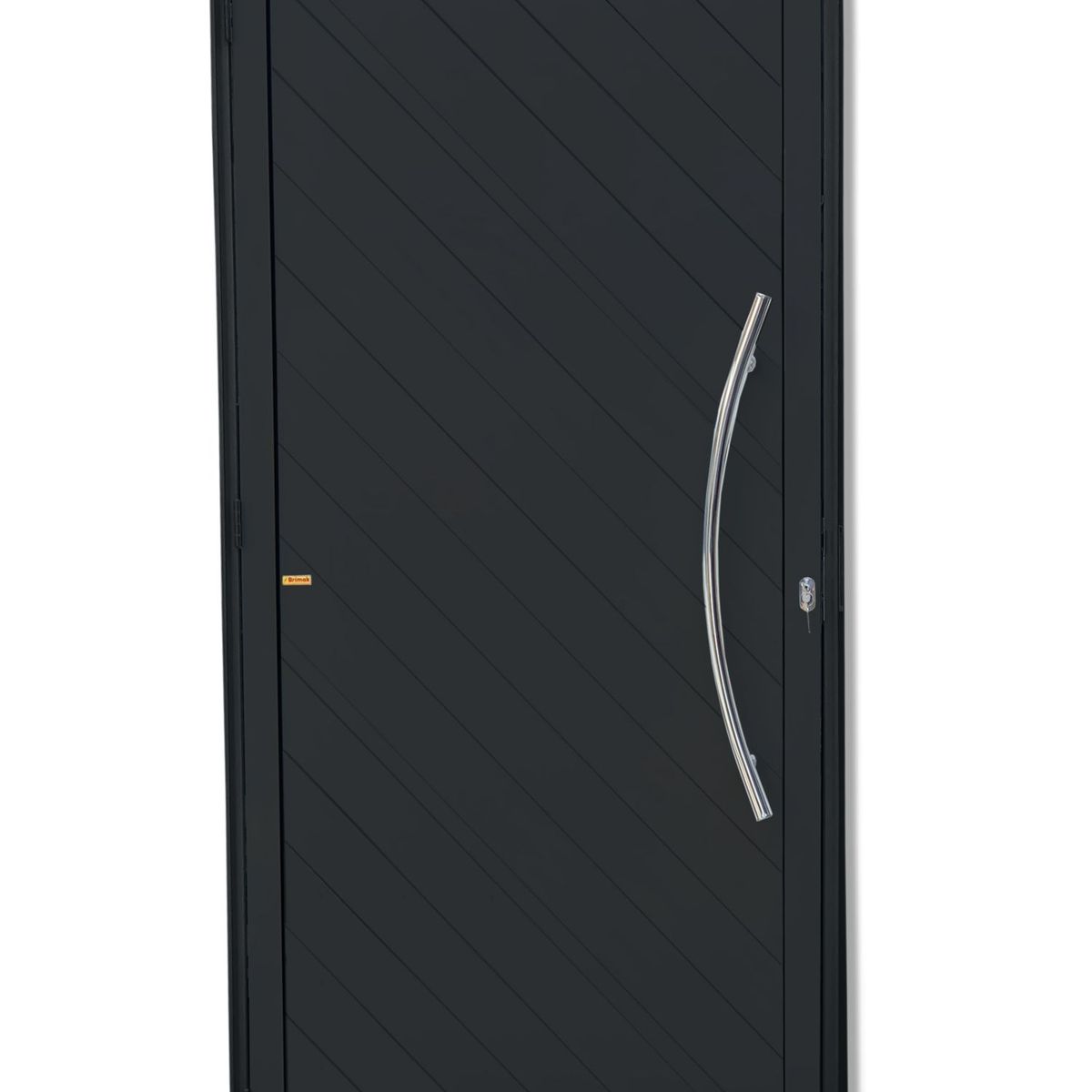 Porta Lambri Puxador Alumínio Preto Direita 210x100x4,6cm Savana, marca Brimak - Foto Principal