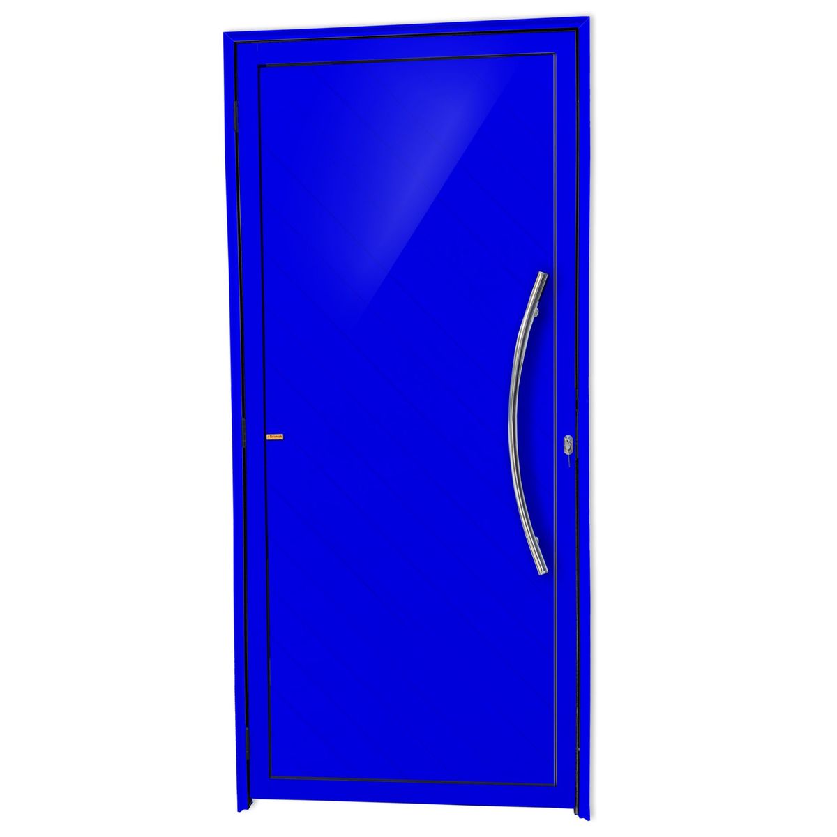 Porta Lambri Puxador Alumínio Azul Direita 210x100x4,6cm Savana, marca Brimak - Foto Principal