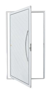 Porta Pivotante Alumnio Branco Direita 210x120x4,6cm Savana
