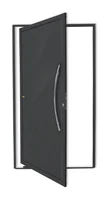 Porta Pivotante Alumínio Cinza Direita 210x120x4,6cm Savana