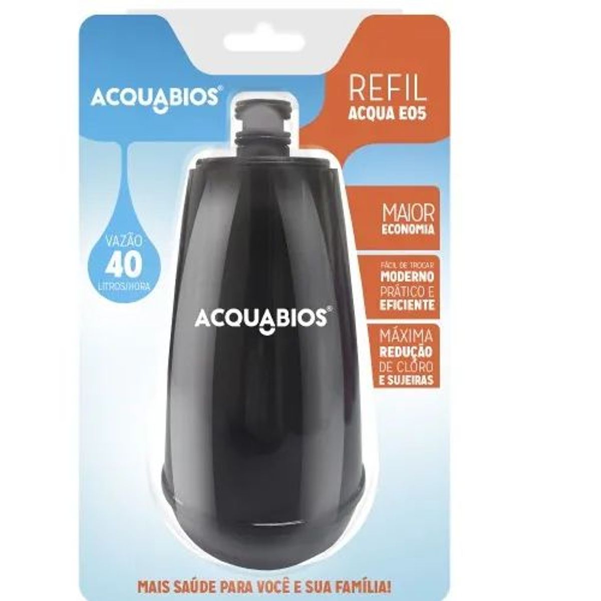 Refil Acqua E05 Preto Acquabios, marca Acquabios - Foto 2