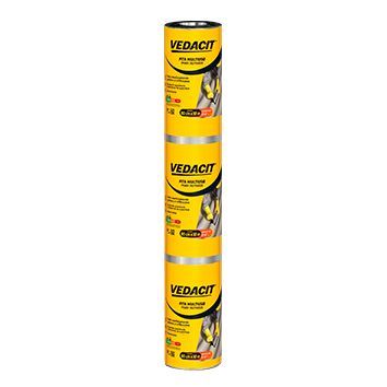 Vedacit Fita Asfaltica Aluminio Auto Adesiva Multiuso 90Cmx10Metros