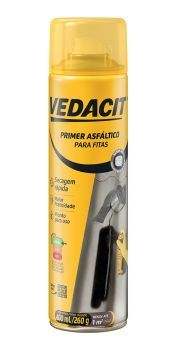 Vedacit Spray Primer Manta Asfaltico Aerosol 400 Ml