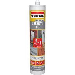 Selante Adesivo PU Geral 5 em 1 Branco 445G Soudal