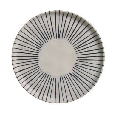 Prato de Sobremesa Bio Stoneware Elemento 21,5 cm Porto Brasil
