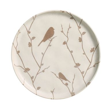 Prato de Sobremesa Bio Stoneware Luar 21,5 cm Porto Brasil