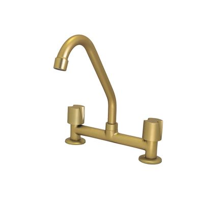 Misturador para gua Quente e Fria para Cozinha Acionamento 1/4 de Volta Modelo Bancada