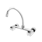 Misturador para Água Quente e Fria para Cozinha Acionamento 1/4 de Volta Modelo Parede