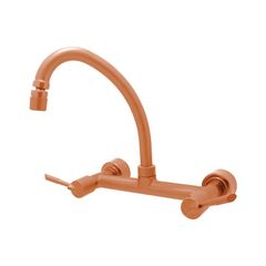 Misturador para Água Quente e Fria para Cozinha Acionamento 1/4 de Volta Modelo Parede