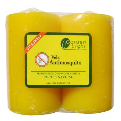 Velas Antimosquito Kit Com 2 Unidades Santa Clara