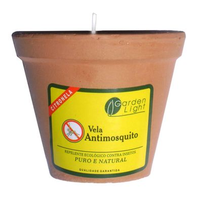 Vela Poteterracota Violeta Citronela Santa Clara