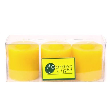 Vela Gominho Citronela Kit Com 3 Unidades Santa Clara