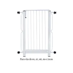 Grade de Proteção para Porta 70cm Branco Grade Master