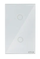 Interruptor Smarteck 4X2" 2 Módulos Touch Branco