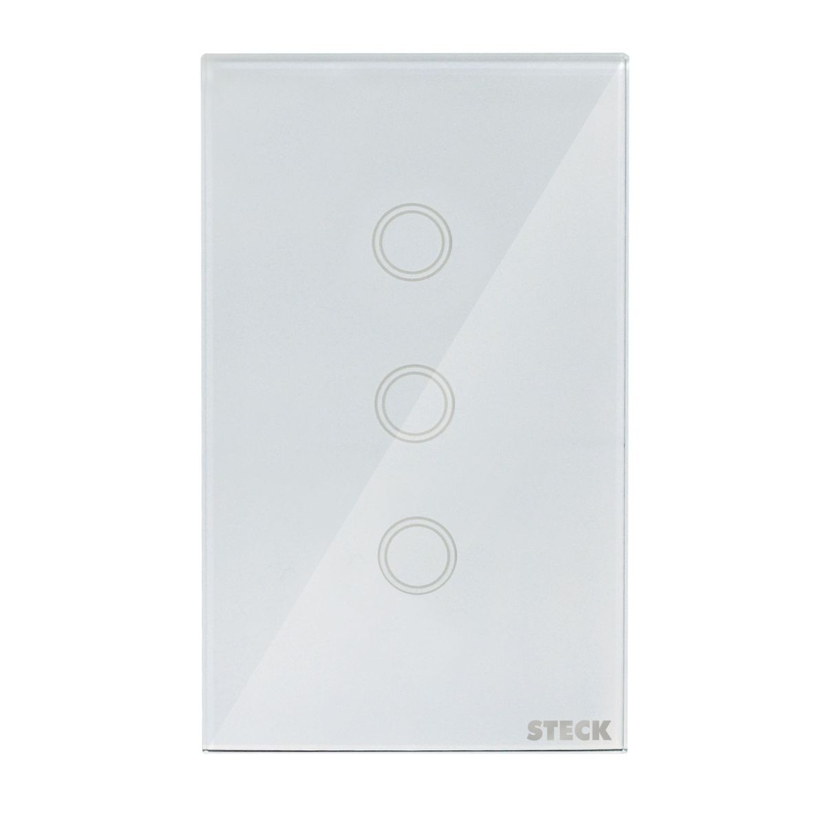 Interruptor Smarteck 4X2" 3 Módulos Touch Branco, marca  - Foto Principal