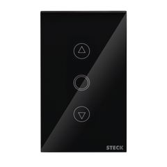 Interruptor Smarteck 4X2" Dimmer Touch Preto