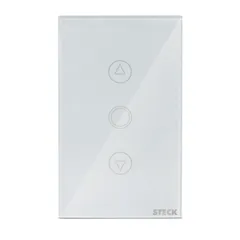 Interruptor Smarteck 4X2" Dimmer Touch Branco
