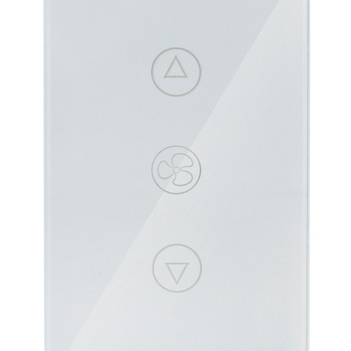 Interruptor Smarteck 4X2" Ventilador Touch Branco, marca  - Foto Principal