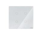 Interruptor Smarteck 4X4" 4 Módulos Touch Branco