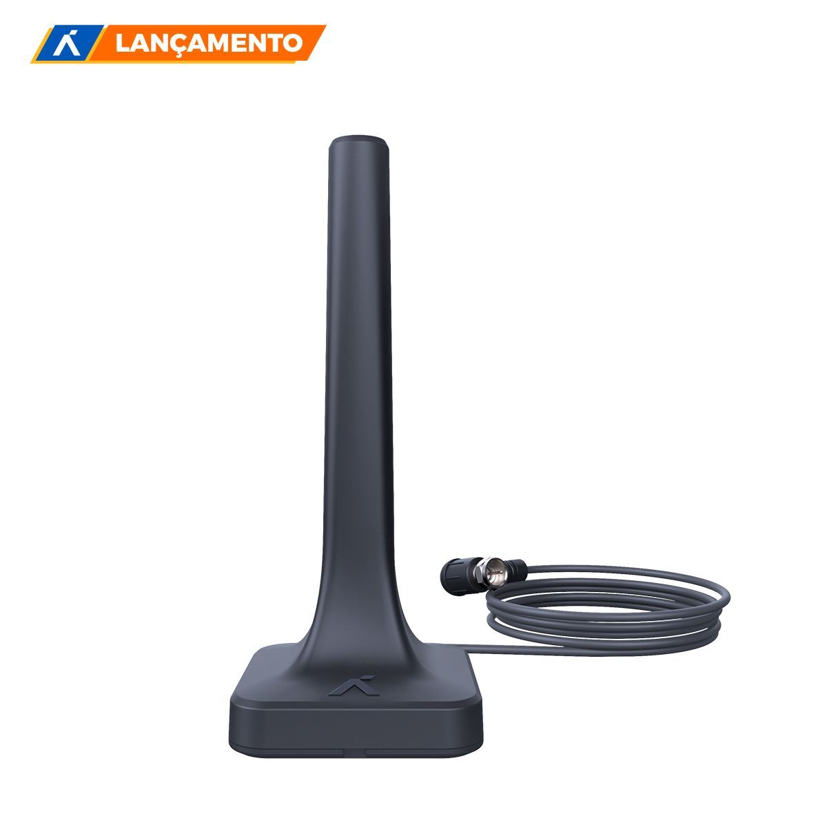Antena Interna de Tv Digital Dtv-200 com 2,5 metros de Cabo Aquário, marca Aquário - Foto 2