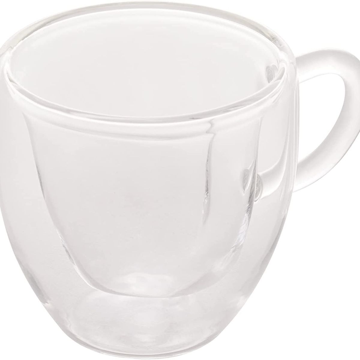 Conjunto 2 Xícaras para Café Dupla Parede de Vidro Borossilicato Resistente a Calor Heart 80Ml, marca Lyor - Foto Principal
