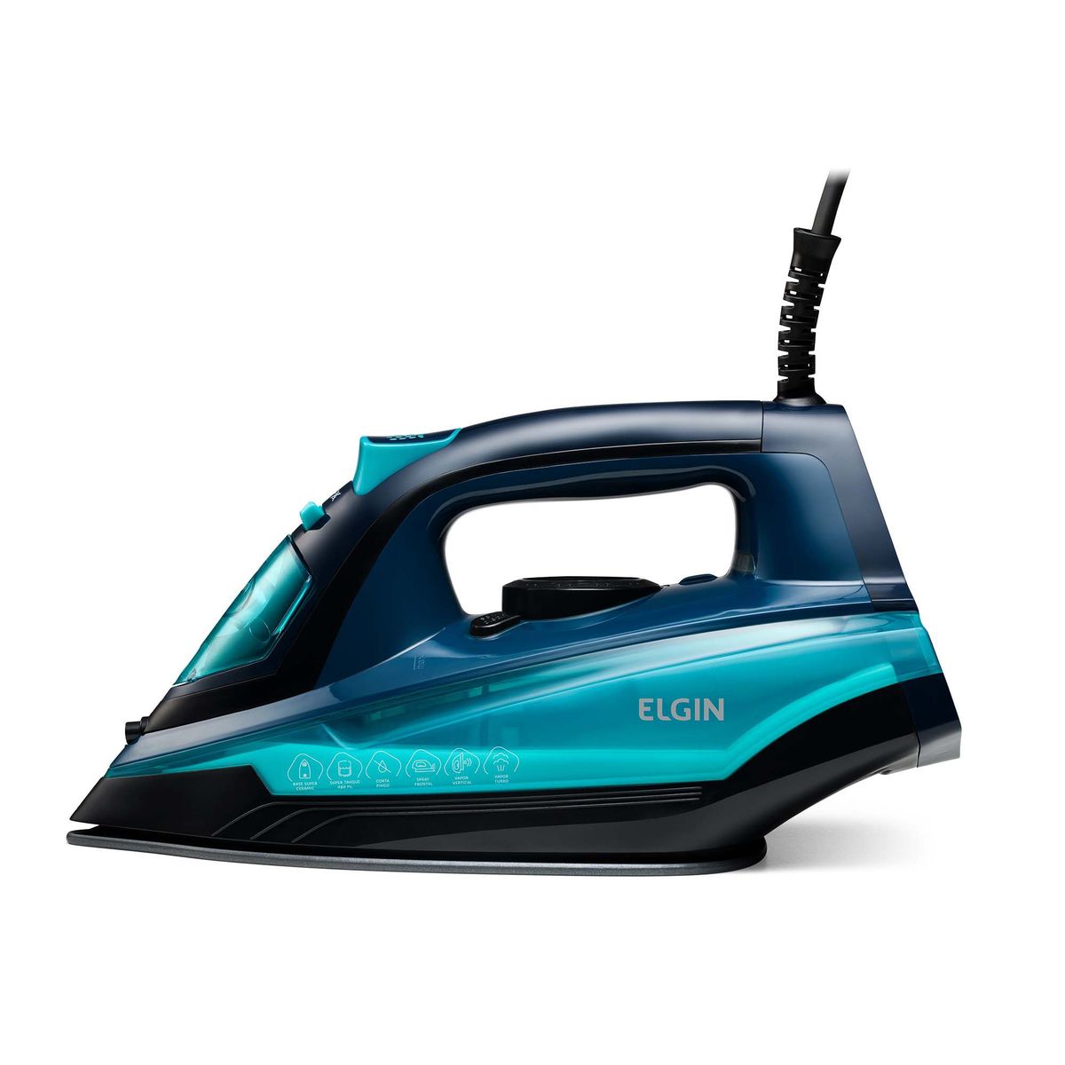 Ferro a Vapor Iron Steam Preto 220V Elgin, marca Elgin - Foto Principal