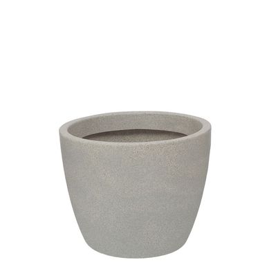 Vaso Malta Redondo 42x33cm Granito Pedra
