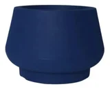 Vaso Cumbuca 25x32cm Azul Macauba Vasap