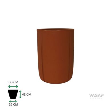 Vaso Karaja 42 Terracota