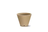 Vaso Cone Petra 30 Areia com Prato Nutriplan