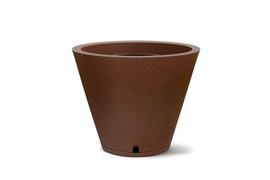 Vaso Petra 45 Ferrugem com Prato Nutriplan