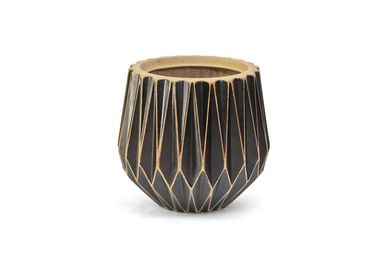 Vaso Origami 22 Envelhecido Nutriplan